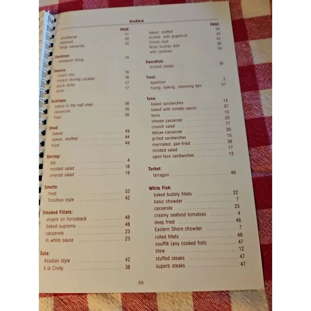 A Different Kettle of Fish‎ Traditional Seafood Recipes From Down East COOKBOOK